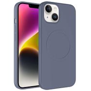 Gpack Apple iPhone 14 Plus Plas Tacsafe Wireless Şarj Özellikli Silikon Kılıf