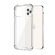 Gpack Apple İphone 14 Pro Antishock Köşeli Şeffaf Sert Kapaknano Glass Kılıf