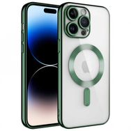 Gpack Apple iPhone 14 Pro Max Demre Renkli Silikon Magsafe Wireless Şarj Özellikli Kılıf