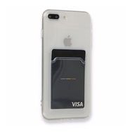 Gpack Apple iPhone 8 Plus Kartlıklı Şeffaf Silikon Lux Korumalı Kılıf