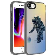 Gpack Apple iPhone SE 2022 Desenli Dragon Serisi Sert Kapak Kılıf