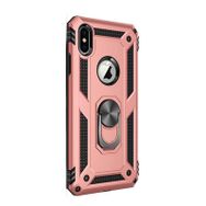 Gpack Apple iPhone Xs Vega Standlı Yüzüklü Mıknatıslı Bronz Kılıf