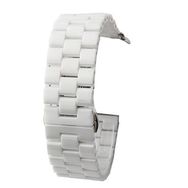 Gpack Apple Watch 4 5 40 mm Parlak Seramik Kaplama Metal ZR Beyaz Kordon