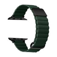 Gpack Apple Watch 6 40 mm KRD78 Siyah Strap Metal Toka Pu Deri Kordon
