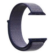 Gpack Apple Watch 6 40 mm Kumaş Cırtcırtlı Lacivert Kordon