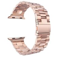 Gpack Apple Watch Series 8 41 mm Metal Sıralı Siyah Kordon
