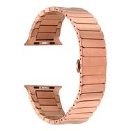 Gpack Apple Watch Series 8 45 mm KRD79 Siyah Alüminyum Alaşım Çizgi Desenli Kordon