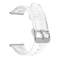 Gpack Carmenta Watch GTT One Metal Tokalı Silikon Krd13 Şeffaf Kordon