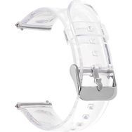 Gpack Case 4U K1 Metal Tokalı Şeffaf Silikon KRD 13 Şeffaf Kordon