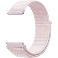 Gpack Ferro Watch L19 Cırtcırt Kumaş Ayarlanabilir Açık Pembe Kordon