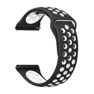 Gpack Honor Watch GS 3 Delikli Çift Renk Silikon Gri Kordon