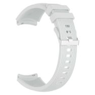 Gpack Honor Watch Magic 2 46 mm Silikon Kancalı Ayarlanabilir KRD 18 Beyaz Kordon