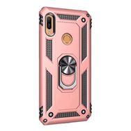 Gpack Huawei Honor 8a Vega Standlı Yüzüklü Mıknatıslı Nano Ekran Koruyucu Kalem Kırmızı Cep Telefonu Kılıf