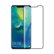 Gpack Huawei Mate 20 Pro Ortası Yapışan Siyah Full Kapatan Renkli Cam