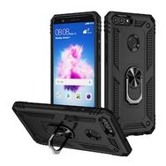 Gpack Huawei P Smart Vega Tank Standlı Yüzüklü Mıknatıslı Kırmızı Kılıf