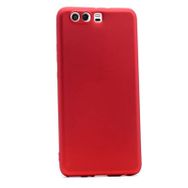 Gpack Huawei P10 Plus Premier Silikon Mat Esnek Kırmızı Kılıf