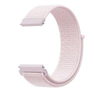 Gpack Huawei Watch 3 Active Cırtcırt Kumaş Ayarlanabilir Açık Pembe Kordon