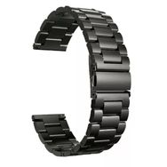 Gpack Huawei Watch 3 Active Metal Sıralı KRD 04 Siyah Kordon