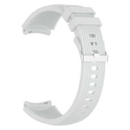 Gpack Huawei Watch 3 Active Silikon Kancalı Ayarlanabilir KRD 18 Beyaz Kordon