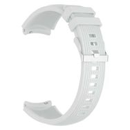 Gpack Huawei Watch 3 Classic Silikon Kancalı Ayarlanabilir KRD 18 Beyaz Kordon