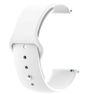 Gpack Huawei Watch GT 2 Pro Mat Düz Renkli Silikon Beyaz Kordon