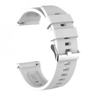 Gpack Huawei Watch GT 2E 46 mm Silikon Kançalı Birebir Uyumlu KRD 26 Beyaz Kordon