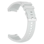 Gpack Huawei Watch Gt 3 Active 46 mm Silikon Kancalı Ayarlanabilir Krd 18 Beyaz Kordon