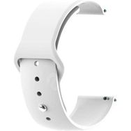 Gpack Huawei Watch GT 3 Elite 46 mm Mat Klasik Silikon KRD 11 Beyaz Kordon