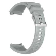 Gpack Huawei Watch GT 3 Elite 46 mm Silikon Kancalı Ayarlanabilir KRD 18 Gri Kordon