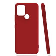 Gpack Infinix Hot 10 Renkli Korumalı Premier Mat Silikon Kırmızı Kılıf