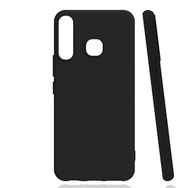 Gpack İnfinix Hot 8 Renkli Korumalı Premier Mat Silikon Siyah Kılıf