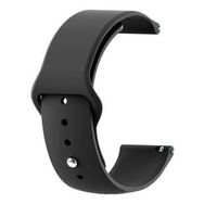Gpack KRD 11 Siyah Haylou Watch 2 Pro Mat Klasik Silikon Kordon