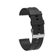 Gpack KRD 23 Siyah Haylou Watch 2 Pro Silikon Kancalı Kordon