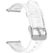 Gpack KRD13 Zeblaze Beyond 2 Metal Tokalı Silikon Şeffaf Kordon