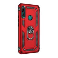 Gpack MHR1363239770 Huawei Honor 9X Vega Standlı Yüzüklü Mıknatıslı Nano Glass Cep Telefonu Kılıf