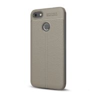 Gpack MHR2063493386 Huawei P9 Lite Mini Niss Deri Görünümlü Arka Koruma Silikon Cep Telefonu Kılıf