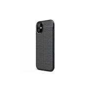 Gpack MHR2451101274 Apple Iphone 11 Pro Niss Deri Görünümlü Silikon Cep Telefonu Kılıf