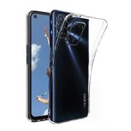 Gpack Oppo A92 Kamera Korumalı Şeffaf Silikon Şeffaf Kılıf
