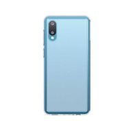Gpack Samsung Galaxy A02 Süper Silikon Şeffaf Koruma Renksiz Kılıf