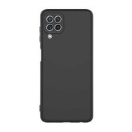 Gpack Samsung Galaxy A22 4G Mara Silikon Mat Soft Korumalı Lansman Koyu Yeşil Kılıf