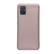 Gpack Samsung Galaxy A31 Premier Silikon Esnek Koruma Gold Kılıf