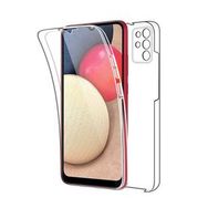 Gpack Samsung Galaxy A52S 5G Kaff Kamera Koruma Arkası Şeffaf Silikon Koyu Yeşil Kılıf