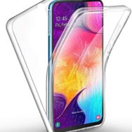 Gpack Samsung Galaxy A71 Ön Arka Şeffaf Koruma Şeffaf Silikon Cep Telefonu Kılıf