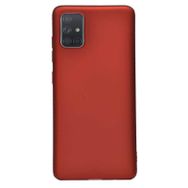 Gpack Samsung Galaxy A71 Premier Esnek Koruma Kırmızı Silikon Cep Telefonu Kılıf