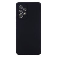 Gpack Samsung Galaxy A73 Mat Kamera Korumalı Premier Mat Silikon Siyah Kılıf