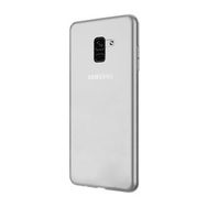 Gpack Samsung Galaxy A8 Plus 2018 0.2 mm Mavi Silikon Kılıf