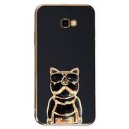 Gpack Samsung Galaxy J4 Plus Kamera Korumalı Köpek Desenli Standlı Silikon Kılıf