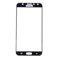 Gpack Samsung Galaxy J7 Core Full Kapatan Renkli Cam Siyah Cep Telefonu Kılıfı