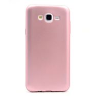 Gpack Samsung Galaxy J7 Core Premier Silikon Mat Kırmızı Kılıf
