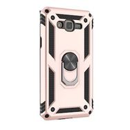 Gpack Samsung Galaxy J7 Core Tank Koruma Vega Standlı Yüzüklü Mıknatıslı Kırmızı Cep Telefonu Kılıf